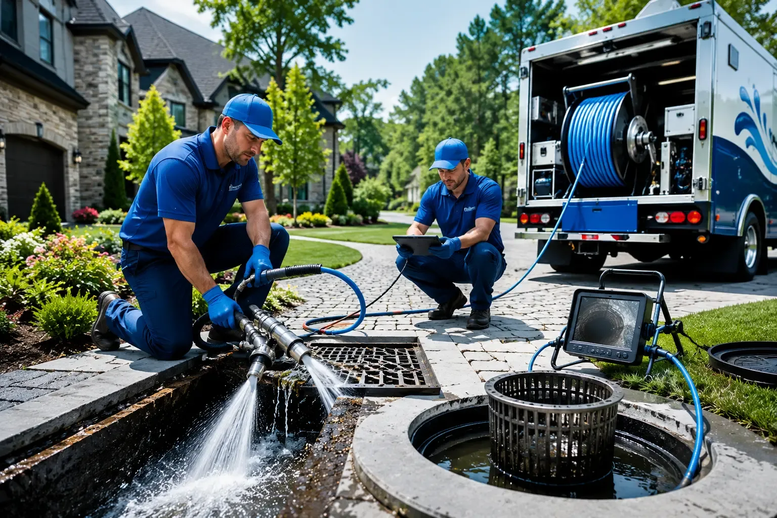 Local outdoor drain cleaning professionals in Essig, MN